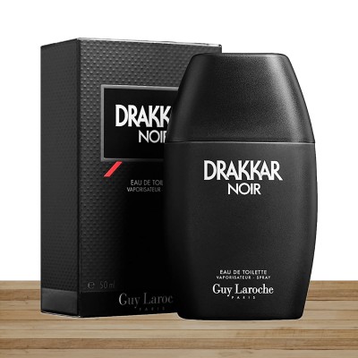 Guy Laroche Drakkar Noir Eau de Toilette Perfume for Men, 100 ml