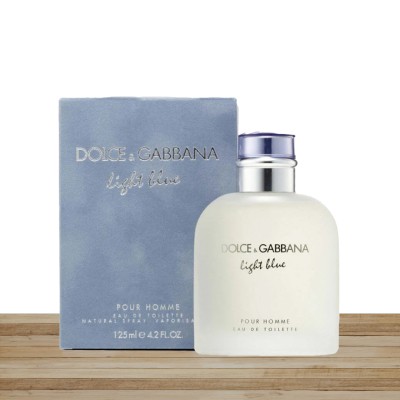 DOLCE & GABBANA LIGHT BLUE MEN EAU DE TOILETTE SPRAY 125ML