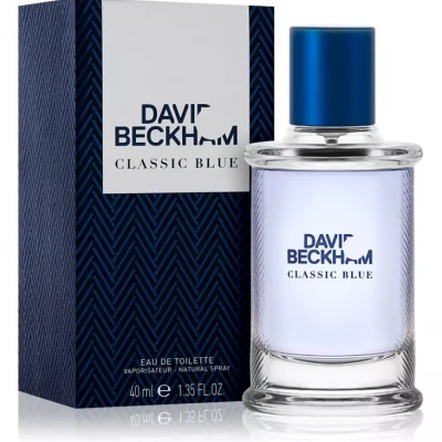 DAVID BECKHAM CLASSIC BLUE EAU DE TOILETTE SPRAY FOR MEN 40ML