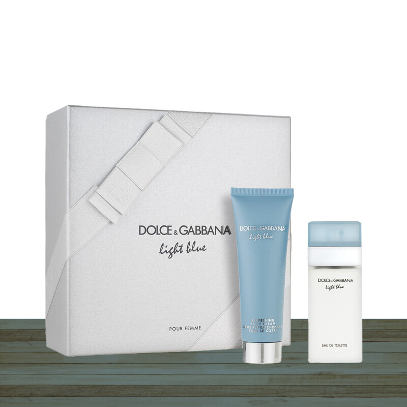 Dolce & Gabbana Light Blue Eau De Toilette 25ml Gift Set