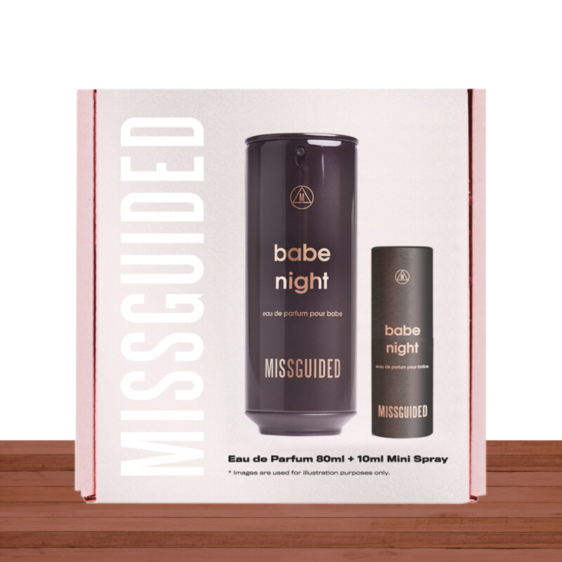 Missguided Babe Night Eau De Parfum 80ml Gift Set
